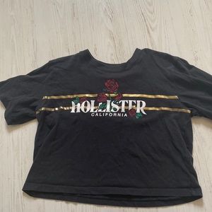 Hollister cropped tee